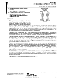 Click here to download SN74F163ADR Datasheet