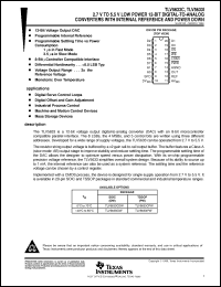 Click here to download TLV5633CDWR Datasheet