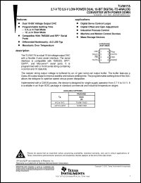 Click here to download TLV5617ACD Datasheet