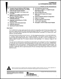 Click here to download TLV320AD12 Datasheet