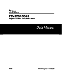 Click here to download TLV320AD543PTR Datasheet