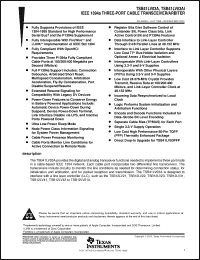 Click here to download TSB41LV03 Datasheet