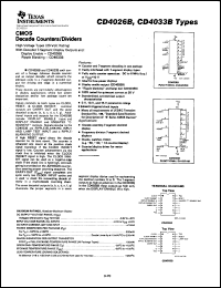 Click here to download CD4026BE Datasheet