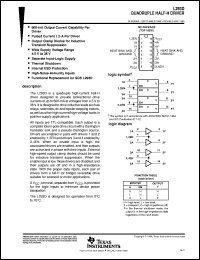 Click here to download L293DNE Datasheet