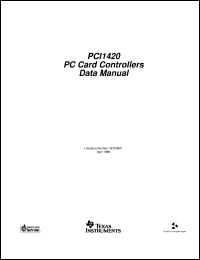 Click here to download PCI1420PDV Datasheet