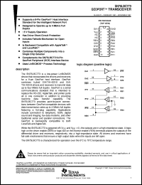 Click here to download SN75LBC773DWR Datasheet