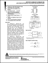 Click here to download SN65LBC179 Datasheet