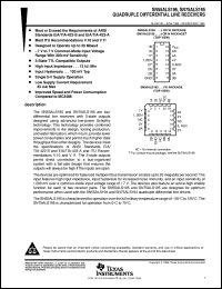 Click here to download SNJ55ALS195FK Datasheet