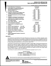 Click here to download SN75ALS170J Datasheet