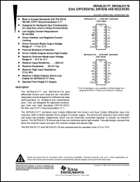 Click here to download SN75ALS1177 Datasheet