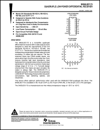 Click here to download SNJ55LBC173W Datasheet