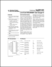 Click here to download BQ2014HSN-A309 Datasheet