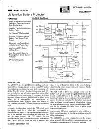 Click here to download UCC3911DPTR-1 Datasheet