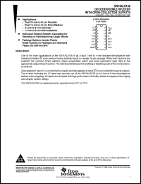 Click here to download SN74ALS156D Datasheet
