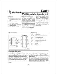 Click here to download BQ2201SNTR Datasheet