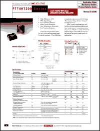 Click here to download PT78HT205S Datasheet