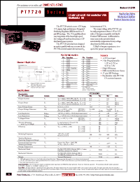 Click here to download PT7722N Datasheet