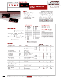 Click here to download PT6901 Datasheet