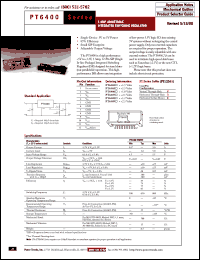 Click here to download PT6404D Datasheet
