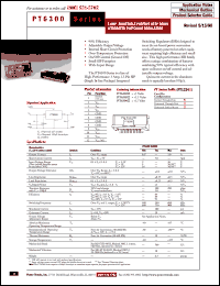 Click here to download PT6304R Datasheet
