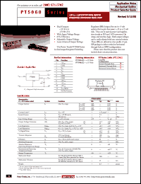 Click here to download PT5062N Datasheet