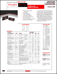 Click here to download PT4206C Datasheet