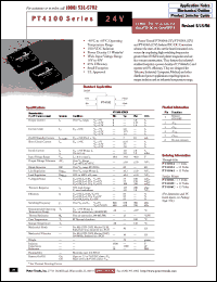 Click here to download PT4104 Datasheet