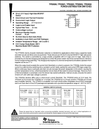 Click here to download TPS2030D Datasheet