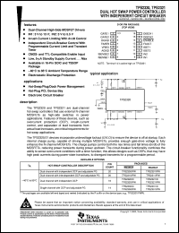 Click here to download TPS2320IPW Datasheet