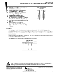 Click here to download SN74LVC157APWR Datasheet