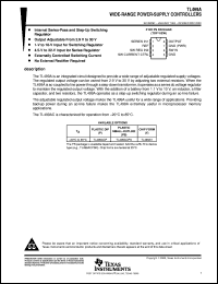 Click here to download TL499ACP Datasheet