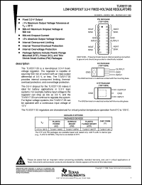 Click here to download TLV2217-33MJB Datasheet