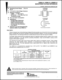 Click here to download LM285D-2-5 Datasheet