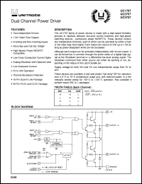 Click here to download UC2707DW Datasheet