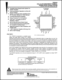 Click here to download TPS9104IPT Datasheet