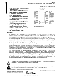 Click here to download TRF7610 Datasheet