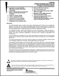 Click here to download TCM4400EPET Datasheet