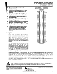 Click here to download SN74ABT162823ADLR Datasheet