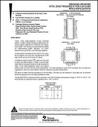 Click here to download SN74AC534DWR Datasheet