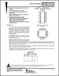 Click here to download SN74AC564DWR Datasheet