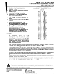 Click here to download SN74AHCT16374DL Datasheet