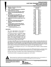 Click here to download SN74ALVCH162374DL Datasheet