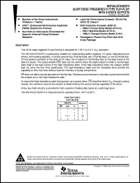 Click here to download SN74ALVCH32374 Datasheet