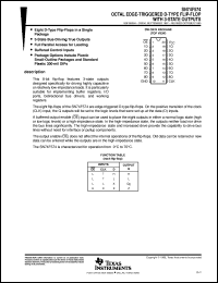 Click here to download SN74F574DWR Datasheet