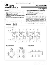 Click here to download CY74FCT377ATSOCT Datasheet