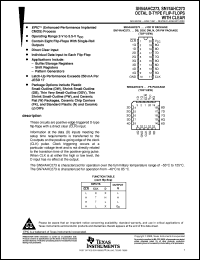 Click here to download SNJ54AHC273FK Datasheet