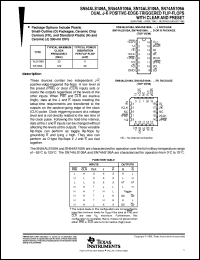 Click here to download SNJ54AS109AJ Datasheet