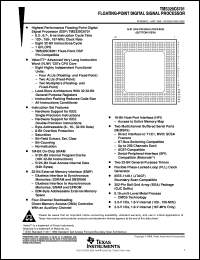 Click here to download TMS320C6701GJCA120 Datasheet