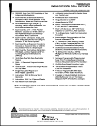 Click here to download TMX320VC5420GGU200 Datasheet