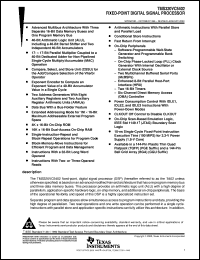 Click here to download TMS320VC5402 Datasheet